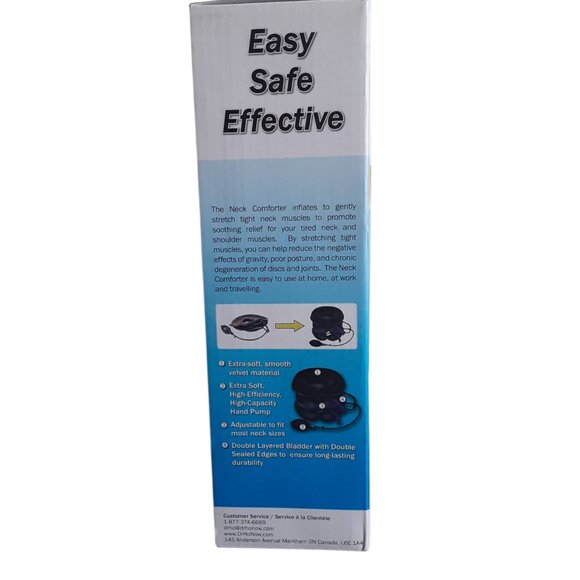 Dr-Ho's Pain Relief Experts Neck Comforter Gentle Neck Traction + Stretch NOB - Picture 3 of 5